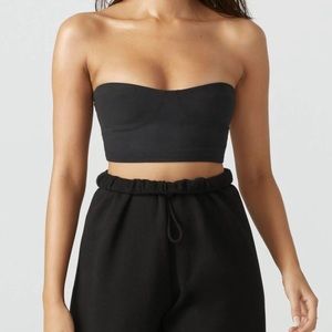 Joah brown tube top